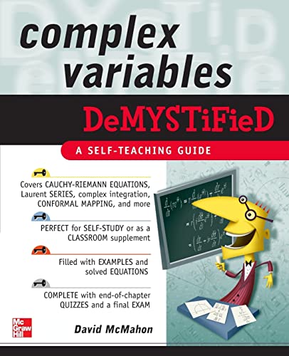 9780071549202: Complex Variables Demystified