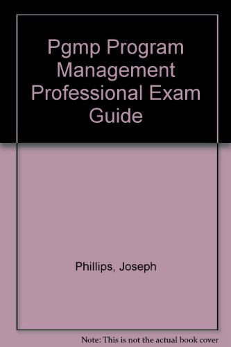 9780071549295: Pgmp Program Management Professional Exam Guide