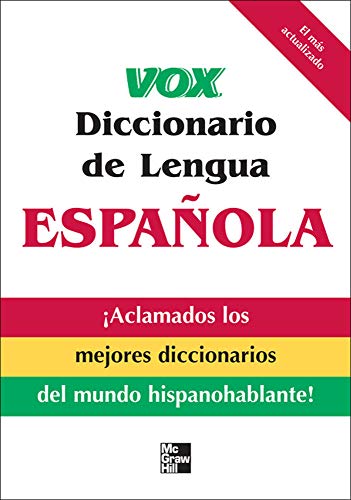 Imagen de archivo de Vox diccionario de la lengua Espanola/ Vox Dictionary of the Spanish Language a la venta por Revaluation Books