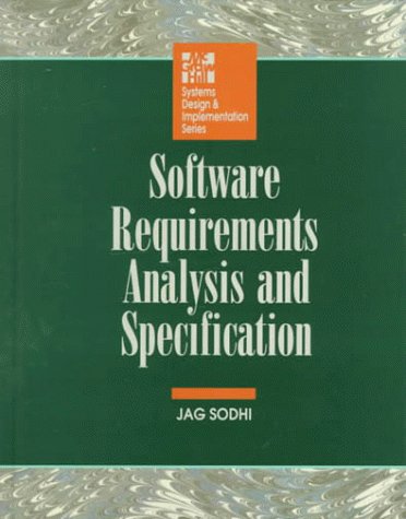 Stock image for Software Requirements Analysis and Specification for sale by Better World Books