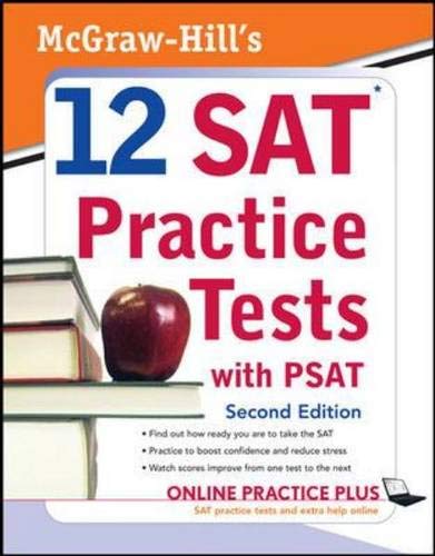 Beispielbild fr 12 SAT Practice Tests with PSAT zum Verkauf von Better World Books