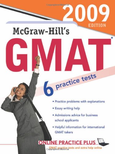 Stock image for McGraw-Hill's GMAT, 2009 Edition for sale by medimops