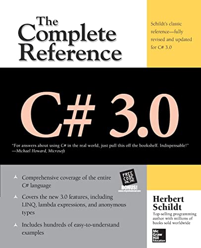 Stock image for C# 3. 0 the Complete Reference 3/e for sale by Better World Books