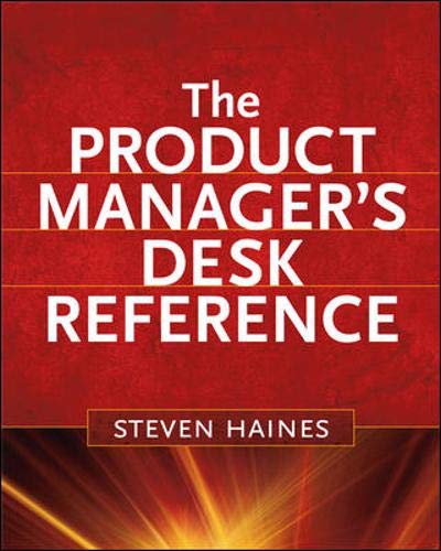 Beispielbild fr The Product Manager's Desk Reference zum Verkauf von medimops