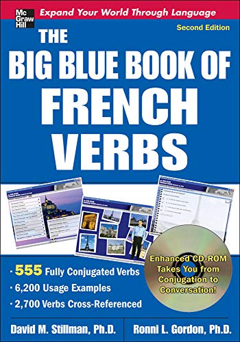 Stock image for The Big Blue Book of French Verbs with CD-ROM, Second Edition for sale by Your Online Bookstore