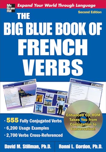 Stock image for The Big Blue Book of French Verbs with CD-ROM, Second Edition for sale by Better World Books