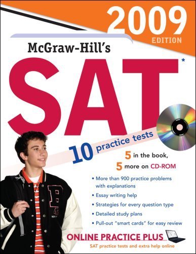 McGraw-Hill's SAT with CD-ROM, 2009 Edition (Mcgraw Hill's Sat (Book & Cd Rom)) (9780071592307) by Black,Christopher; Anestis,Mark