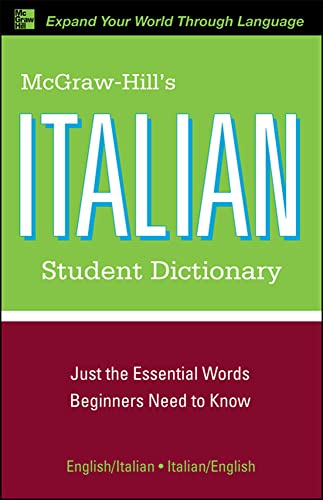 Beispielbild fr McGraw-Hill's Italian Student Dictionary zum Verkauf von Better World Books