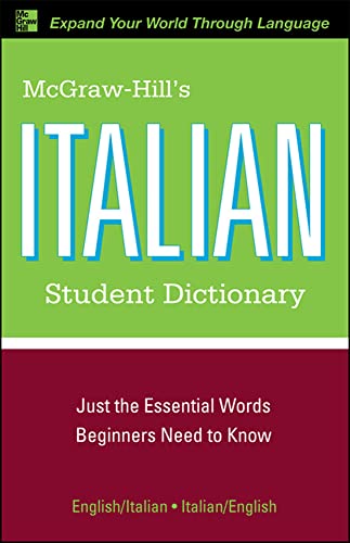 Stock image for McGraw-Hill's Italian Student Dictionary for sale by Better World Books