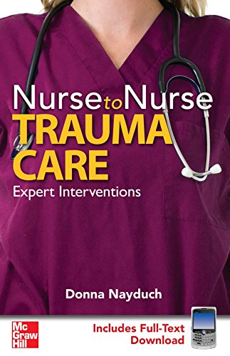 Beispielbild fr Nurse to Nurse Trauma Care zum Verkauf von BooksRun