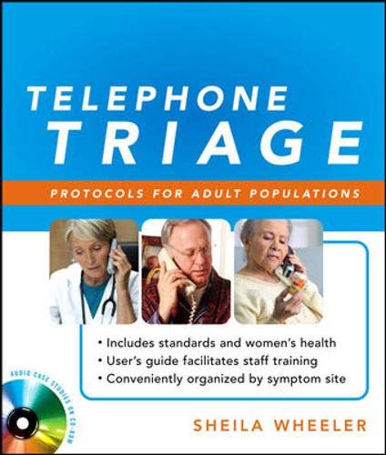 Beispielbild fr Telephone Triage : Protocols for Adult Populations zum Verkauf von Better World Books