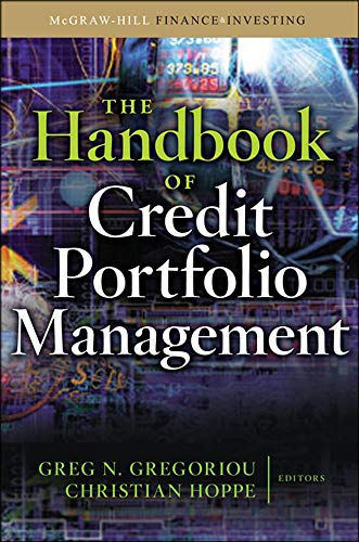 9780071598347: The Handbook of Credit Portfolio Management