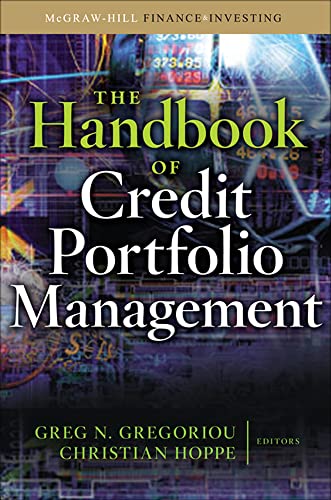 9780071598347: The Handbook of Credit Portfolio Management (PROFESSIONAL FINANCE & INVESTM)