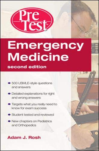 Imagen de archivo de Emergency Medicine PreTest Self-Assessment and Review a la venta por Better World Books