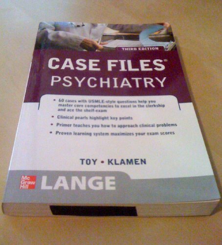 9780071598651: Case Files Psychiatry, Third Edition (LANGE Case Files)