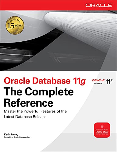 

Oracle Database 11g The Complete Reference (Oracle Press)
