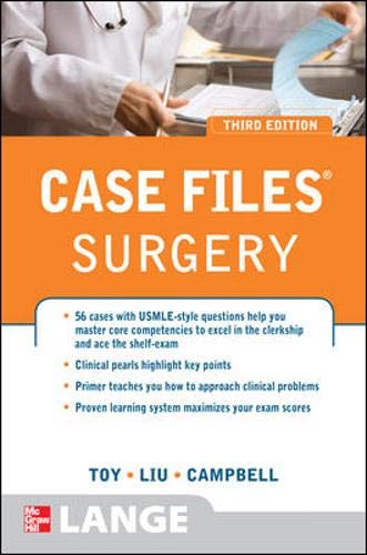 9780071598972: Case Files Surgery