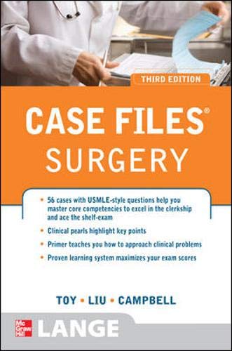 9780071598972: Case Files Surgery, Third Edition (LANGE Case Files)