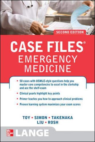 Imagen de archivo de Case Files Emergency Medicine a la venta por Better World Books