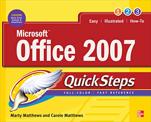 9780071599856: Microsoft Office 2007 QuickSteps (CONSUMER APPL & HARDWARE - OMG)