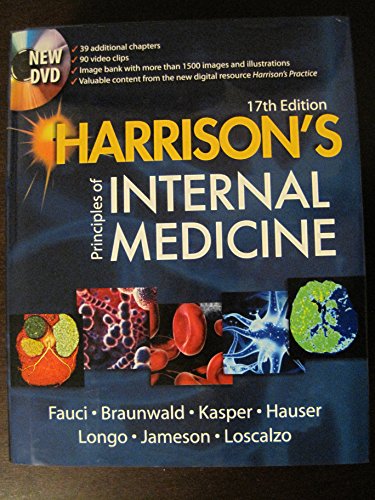 Beispielbild fr Harrison's Principles of Internal Medicine Editors, Anthony S. Fauci . [et Al.] zum Verkauf von Books From California