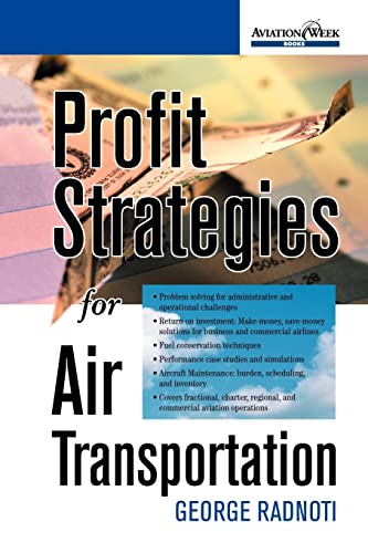 Imagen de archivo de Profit Strategies for Air Transportation a la venta por PBShop.store US