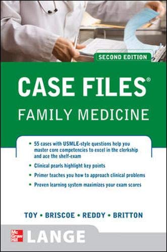 9780071600231: Case Files Family Medicine