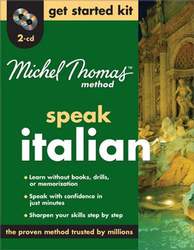 Beispielbild fr Michel Thomas Method  Italian Get Started Kit, 2-CD Program (Michel Thomas Speak.) zum Verkauf von Books From California