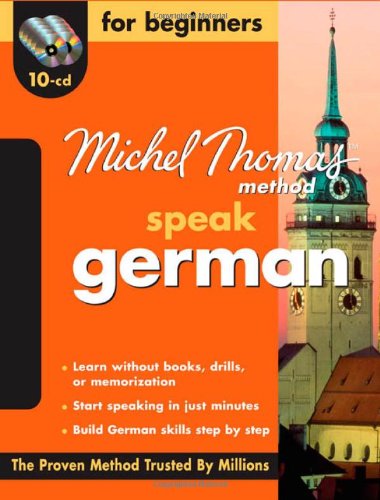 Michel Thomas Method? German For Beginners, 10-CD Program (Michel Thomas Series) - Thomas, Michel