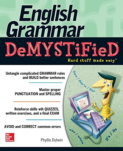 English Grammar Demystified: A Self Teaching Guide (9780071600804) by Dutwin, Phyllis