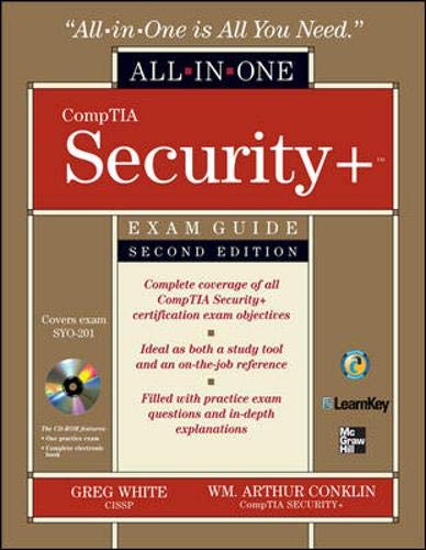 Beispielbild fr CompTIA Security+ All-in-One Exam Guide, Second Edition (Exam SY0-201) zum Verkauf von HPB-Red