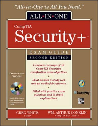 Imagen de archivo de CompTIA Security+ All-in-One Exam Guide, Second Edition (Exam SY0-201) a la venta por HPB-Red
