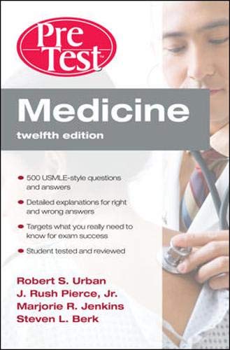 Stock image for Medicine PreTest Self-Assessment and Review for sale by Better World Books: West