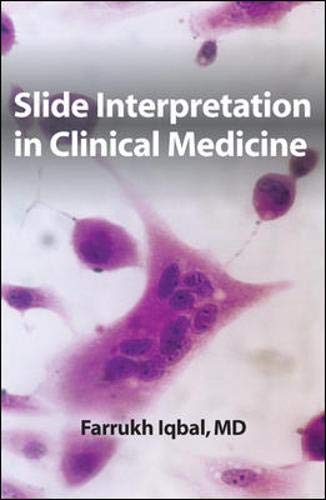 Beispielbild fr Slide Interpretation in Clinical Medicine zum Verkauf von Books From California