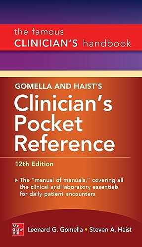 Stock image for Gomella and Haist's Clinician's Pocket Reference for sale by Blackwell's