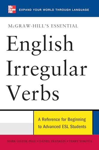 Stock image for McGraw-Hill's Essential English Irregular Verbs (McGraw-Hill ESL References) for sale by SecondSale