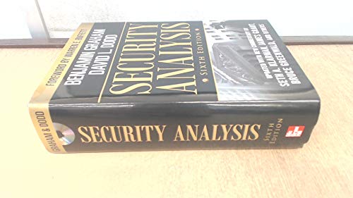 Security Analysis: Principles and Techniques [With CDROM] - David L. Graham Benjamin , Dodd; David L. Dodd