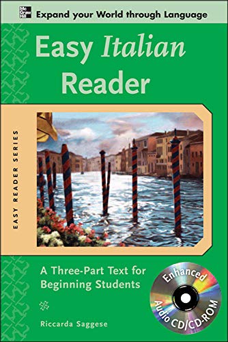 9780071603348: Easy Italian Reader w/CD-ROM: A Three-Part Text for Beginning Students (Easy Reader Series)