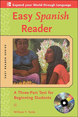 9780071603386: Easy Spanish Reader w/CD-ROM: A Three-Part Text for Beginning Students (Easy Reader Series)