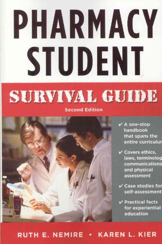 Beispielbild fr Pharmacy Student Survival Guide zum Verkauf von Better World Books
