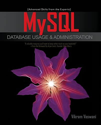 Beispielbild fr MySql Database Usage & Administration (PROGRAMMING & WEB DEV - OMG) zum Verkauf von WorldofBooks