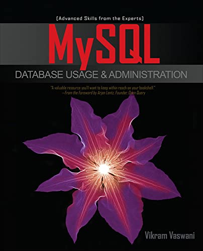 Imagen de archivo de MySql Database Usage & Administration (PROGRAMMING & WEB DEV - OMG) a la venta por WorldofBooks