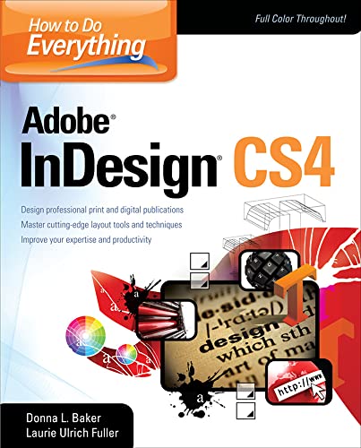 9780071606349: How To Do Everything Adobe InDesign CS4 (CONSUMER APPL & HARDWARE - OMG)