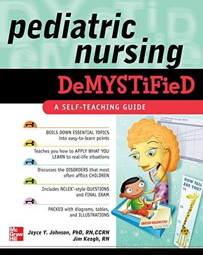 Stock image for Pediatric Nursing Demystified: A Self-Teaching Guide for sale by Russell Books