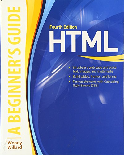 9780071611435: HTML A Beginner's Guide