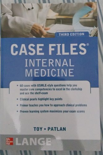 Stock image for Case Files Internal Medicine, Third Edition (LANGE Case Files) for sale by Austin Goodwill 1101