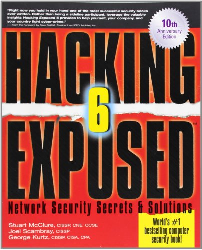 Beispielbild fr Hacking Exposed: Network Security Secrets and Solutions, Sixth Edition zum Verkauf von Your Online Bookstore