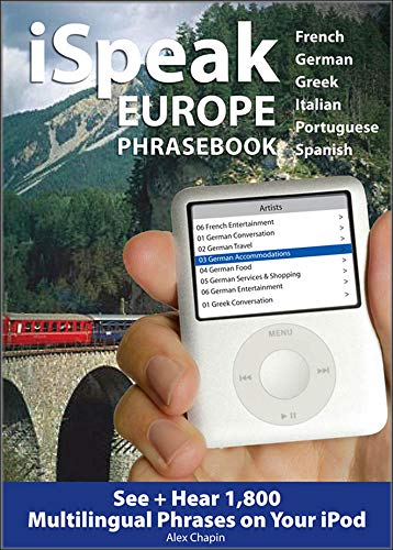 9780071614153: iSpeak Europe Phrasebook: See + Hear 1,800 Travel Phrases on Your iPod (iSpeak Audio Series)