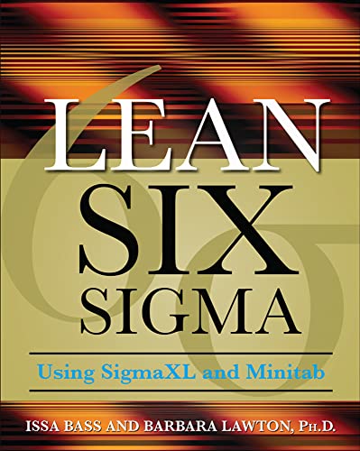 Beispielbild fr Lean Six Sigma Using SigmaXL and Minitab zum Verkauf von Books From California