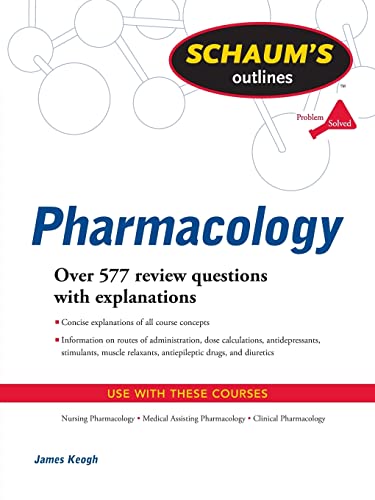 Imagen de archivo de Schaum's Outline of Pharmacology a la venta por Better World Books